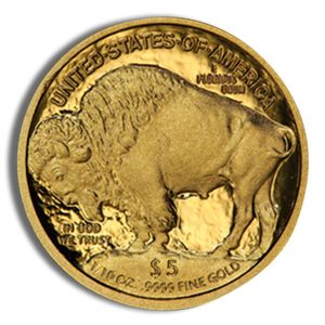 2008-W 1/10 Oz Proof Gold American Buffalo - BU (with Box and COA)