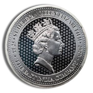 1.25 oz St. Helena Eagle and Snake Silver Coin (Year Varies)