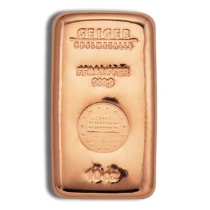 10 Oz Copper Bar - Geiger
